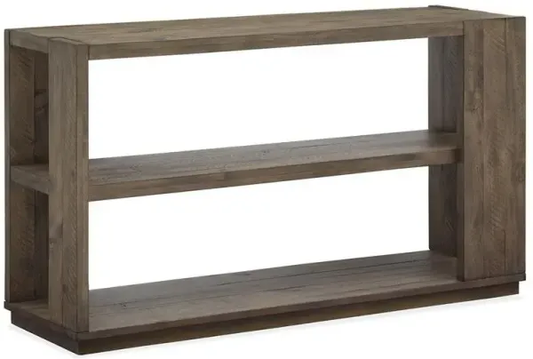 WOOD RECTANGULAR SOFA TABLE - LEIGHTON