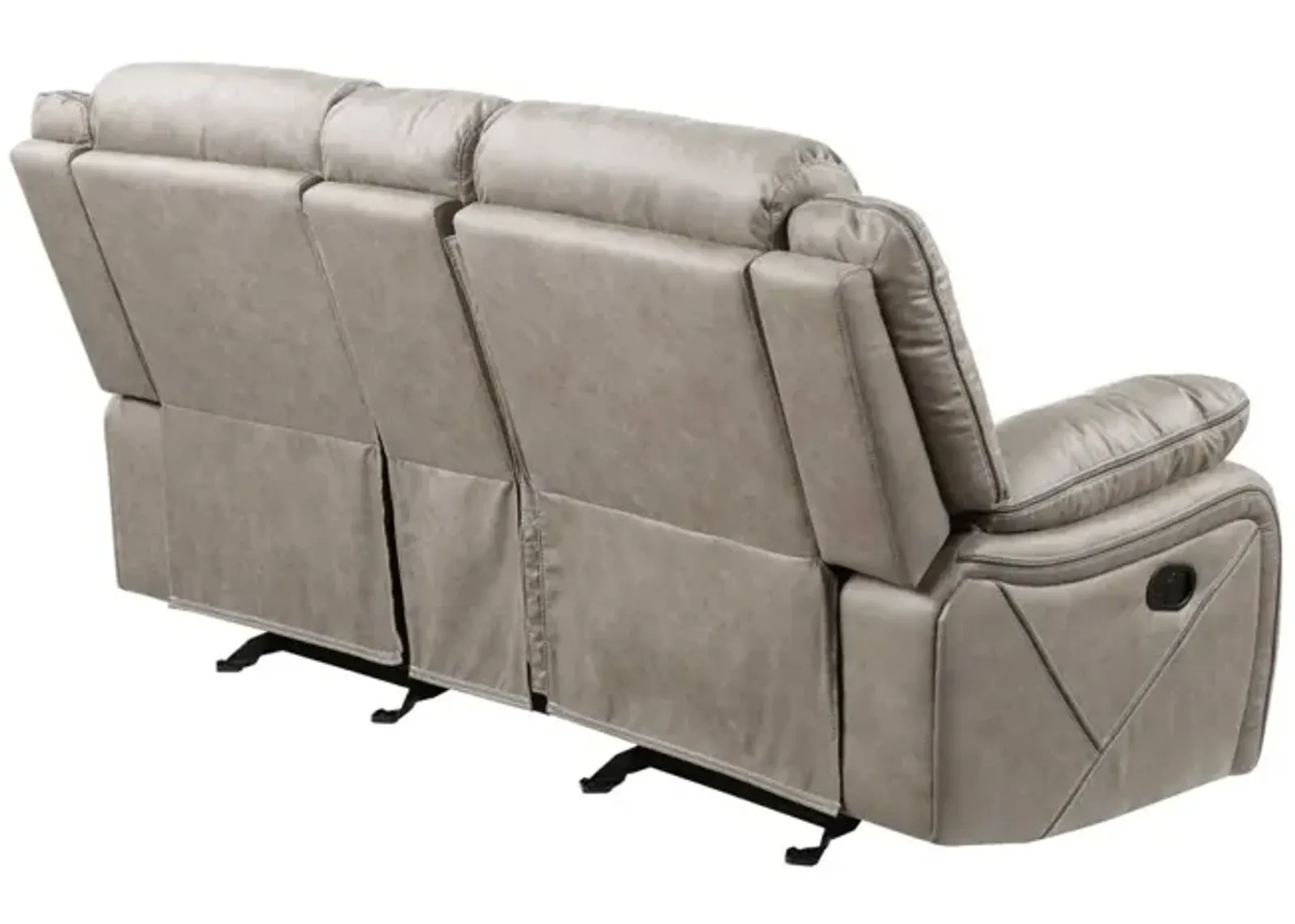 Steve Silver Tyson Gray Reclining Loveseat