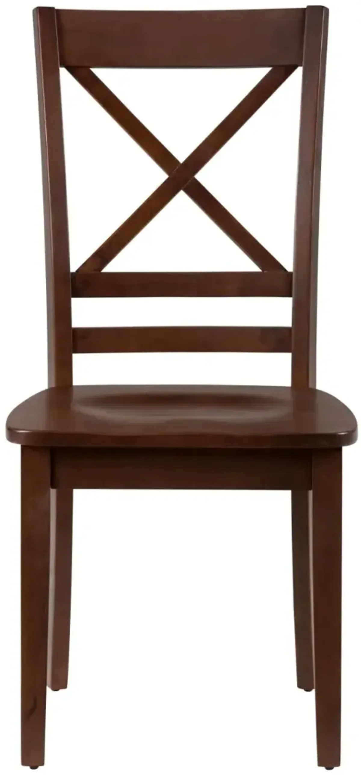 Jofran Simplicity X-Back Chair Caramel