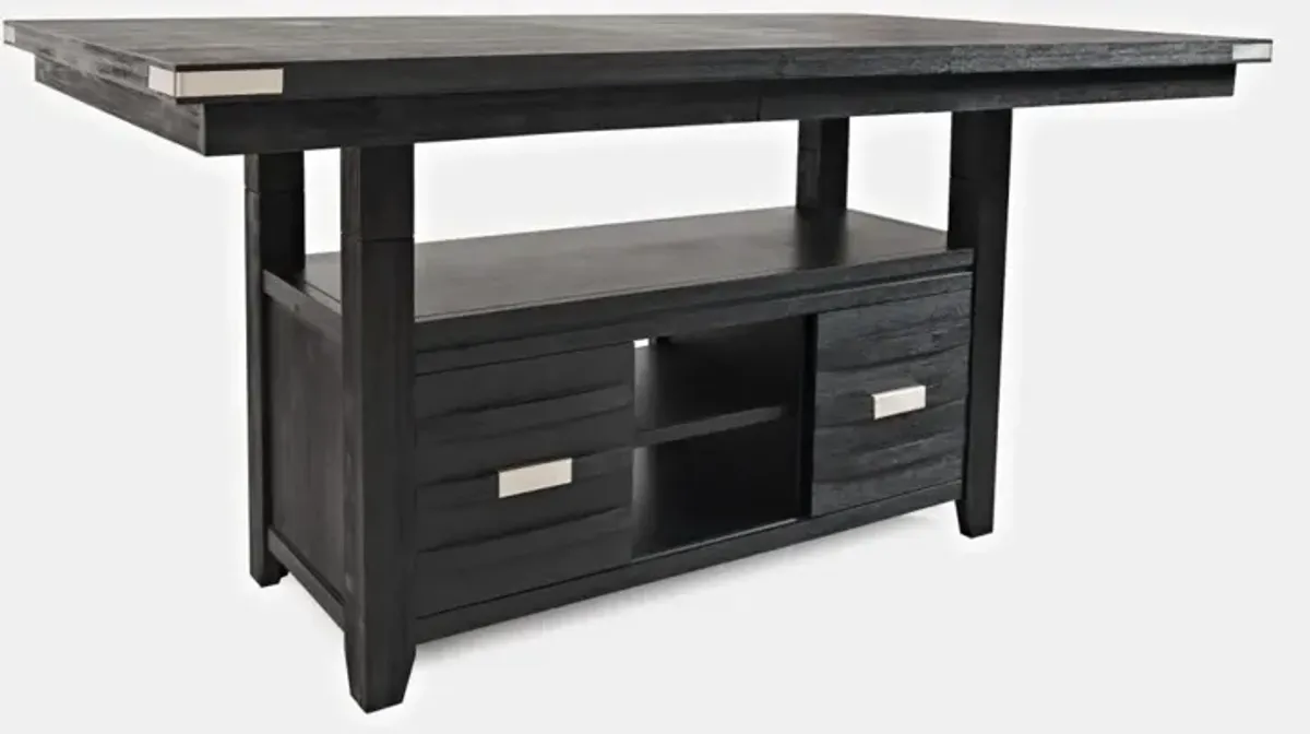 Jofran Altamonte High/Low Storage Table Dark Charcoal