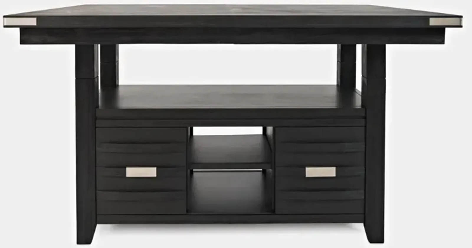 Jofran Altamonte High/Low Storage Table Dark Charcoal