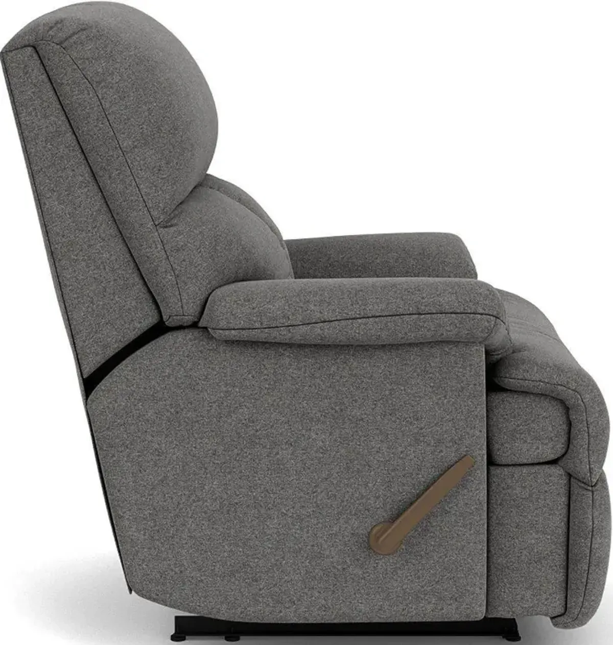 Flexsteel Triton Gray Flagstone Manual Recliner