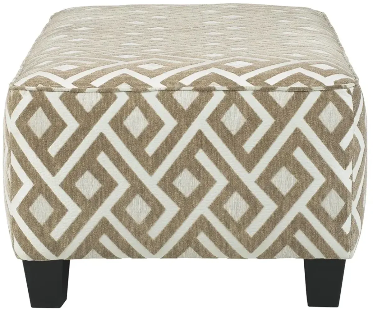 Ashley Dovemont Putty Oversized Accent Ottoman