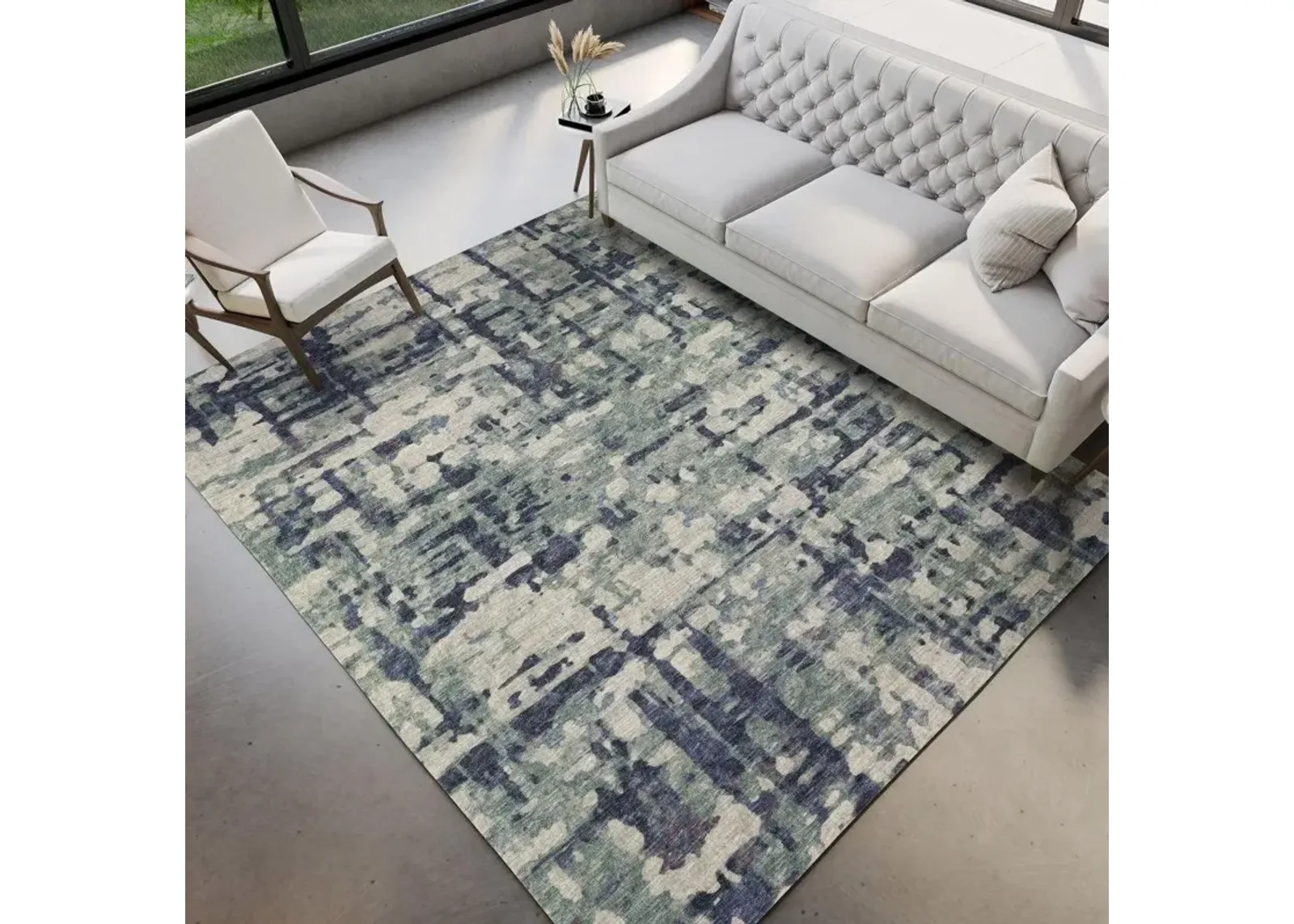 Dalyn Brisbane Eggplant 5'X8' Area Rug