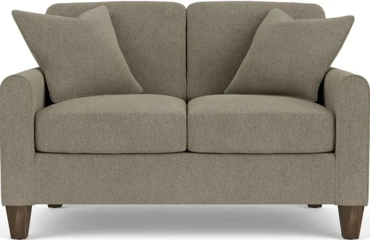 Flexsteel South Haven Gray Dove Loveseat