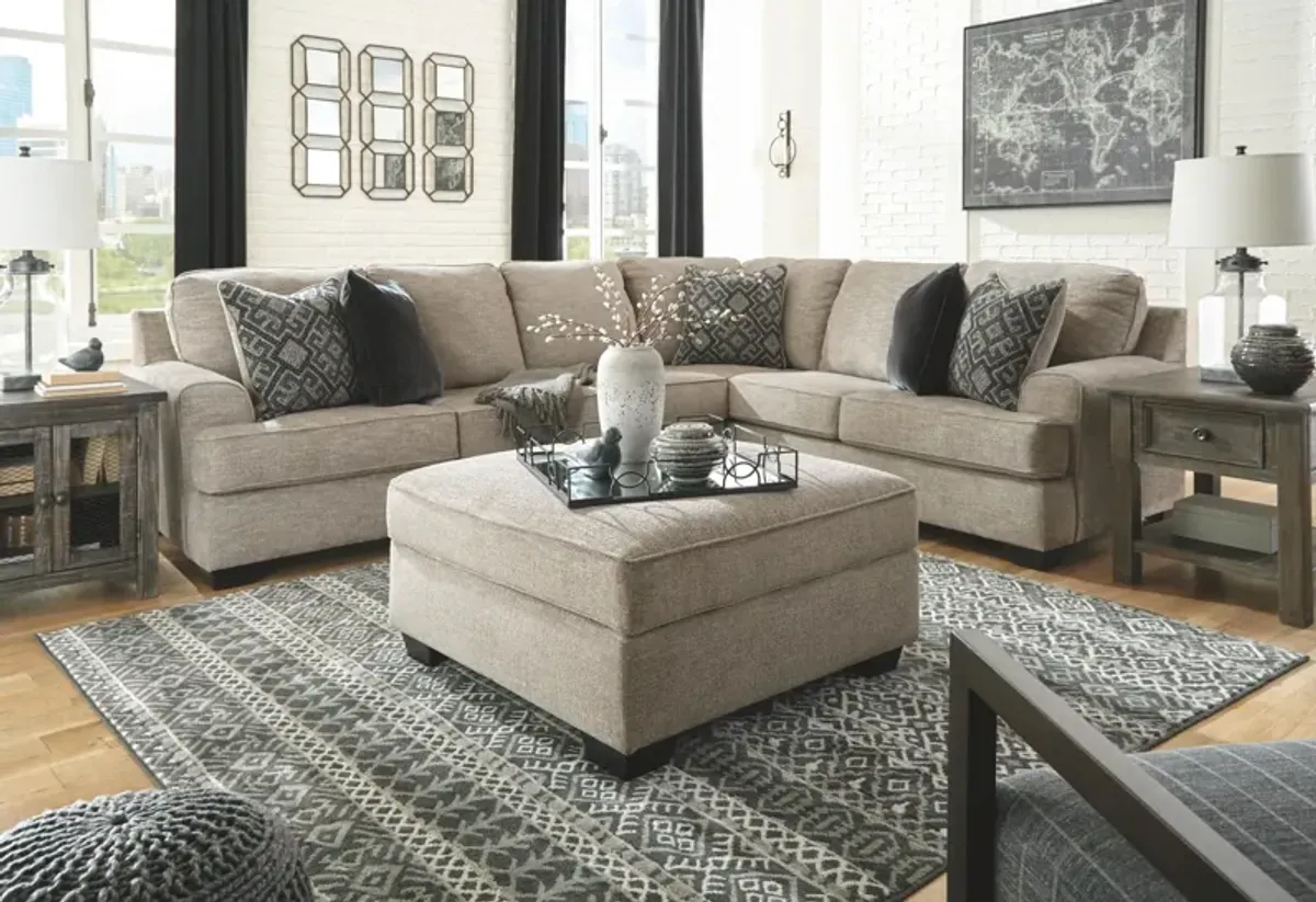 Ashley Bovarian 3-Piece Sectional Modern Farmhouse Stone