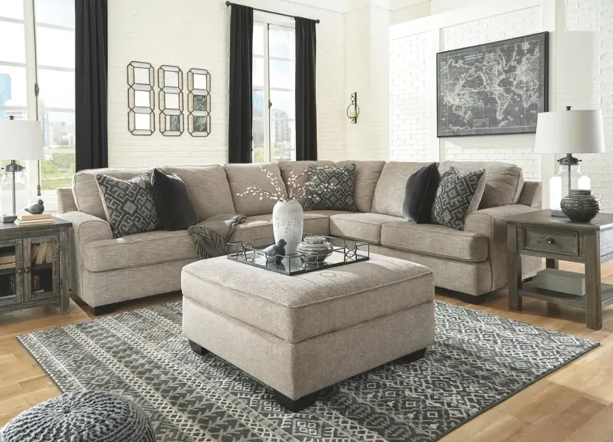 Ashley Bovarian 3-Piece Sectional Modern Farmhouse Stone