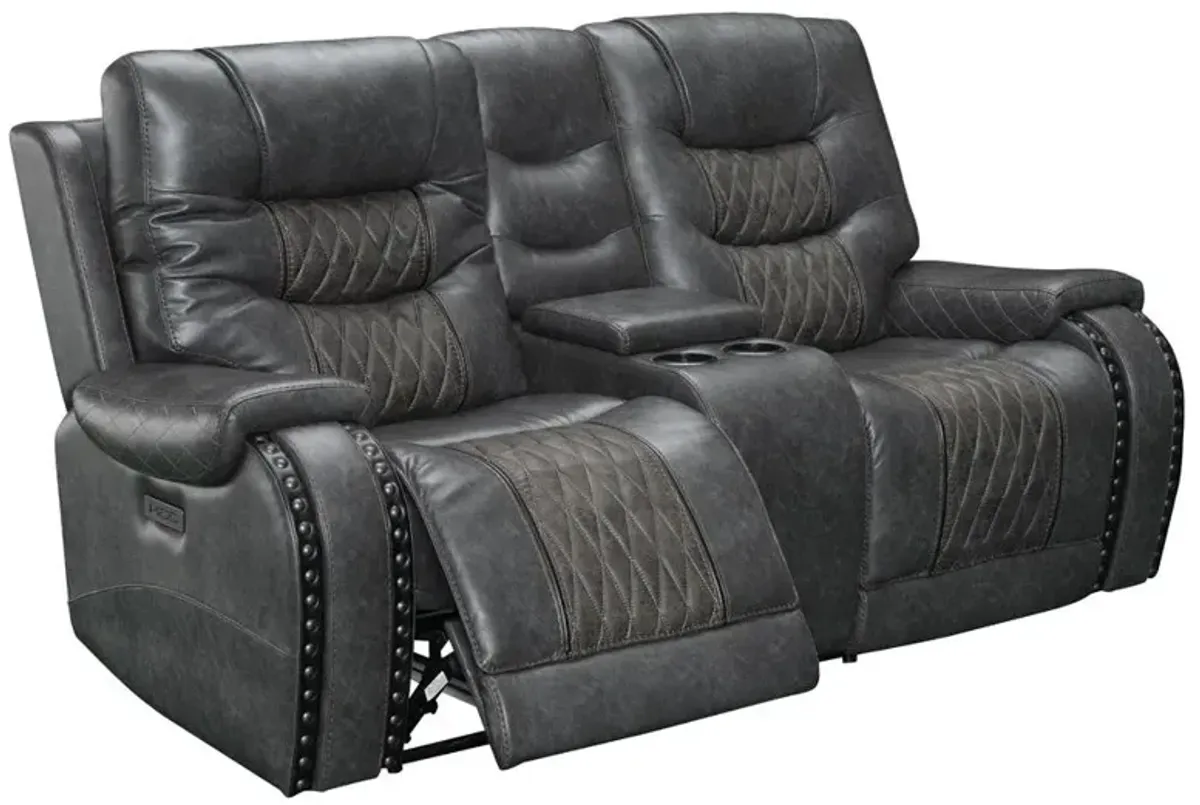 Parker House Outlaw Collection Reclining Loveseat in Stallion Color