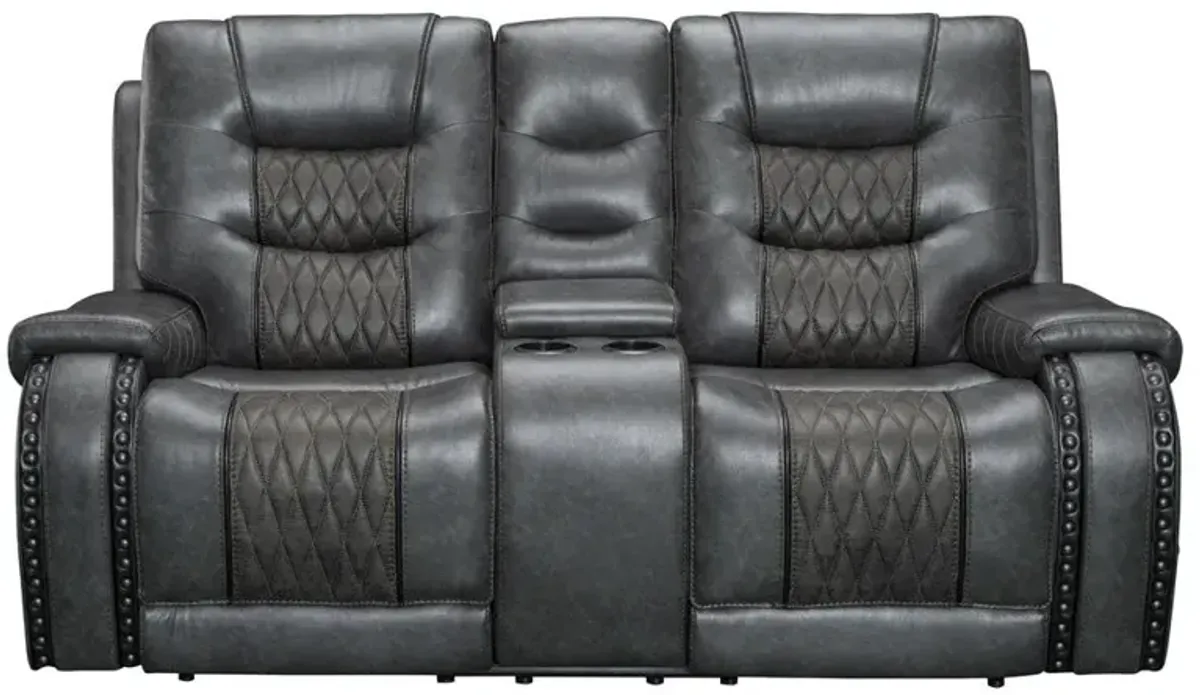 Parker House Outlaw Collection Reclining Loveseat in Stallion Color