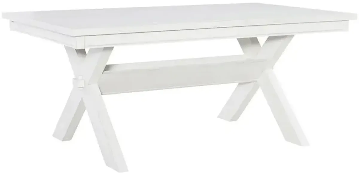 Powell Turino Smokey White Dining Table