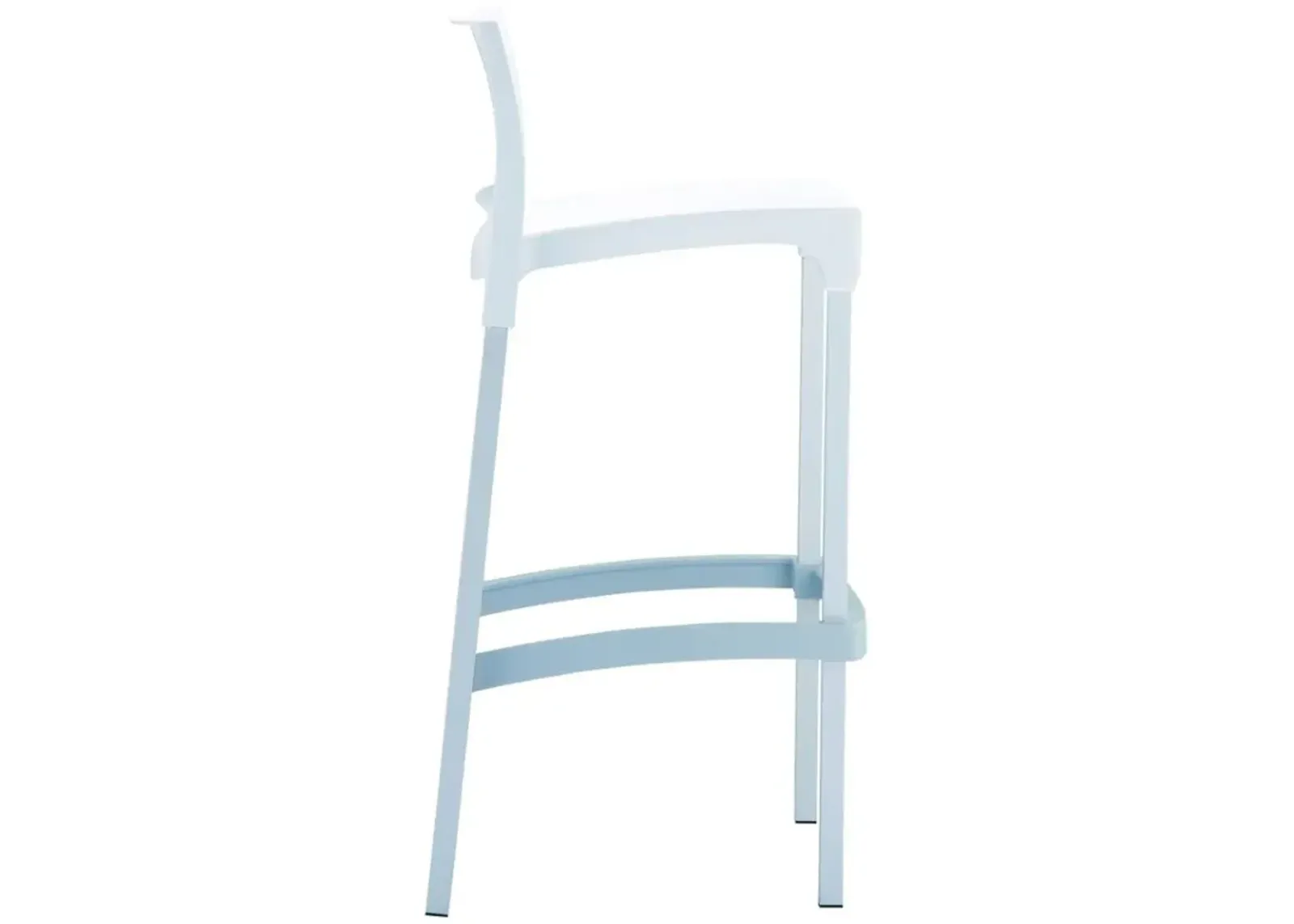 Compamia Gio Outdoor Bar Stool White