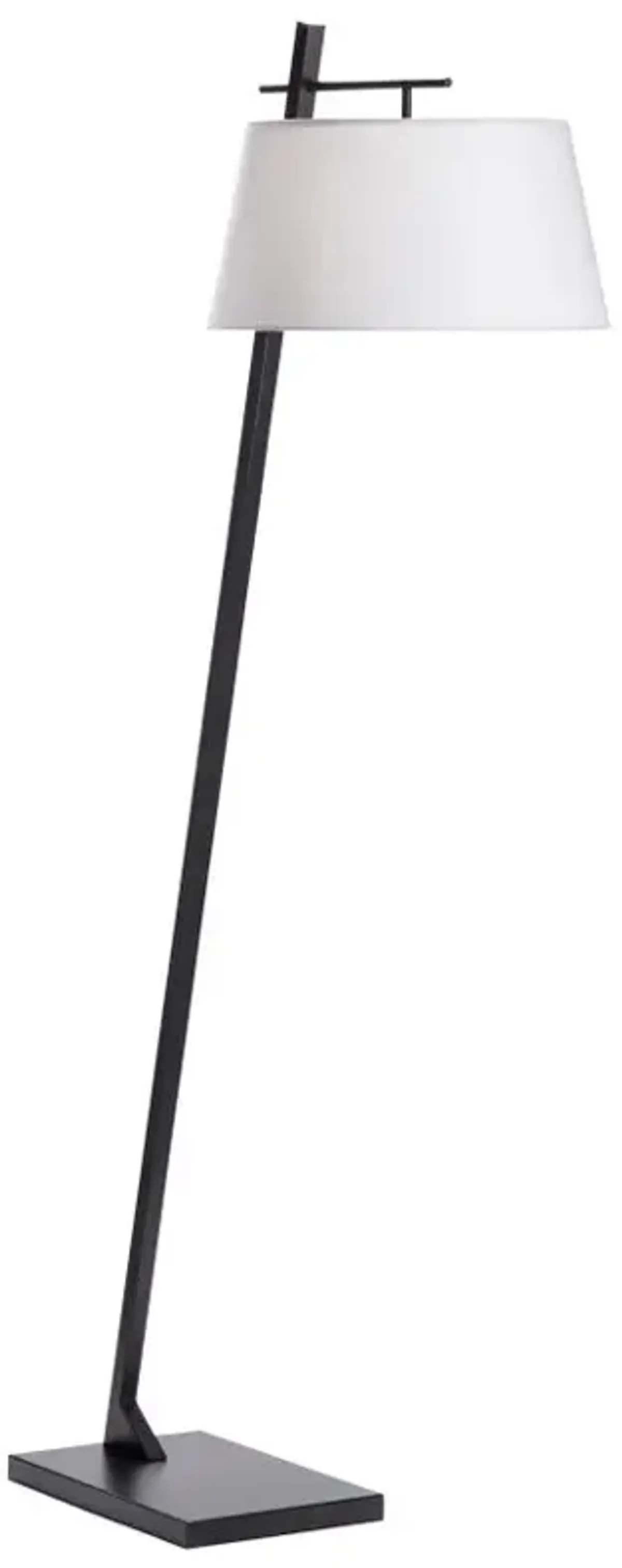 Crestview Bronson Black Floor Lamp