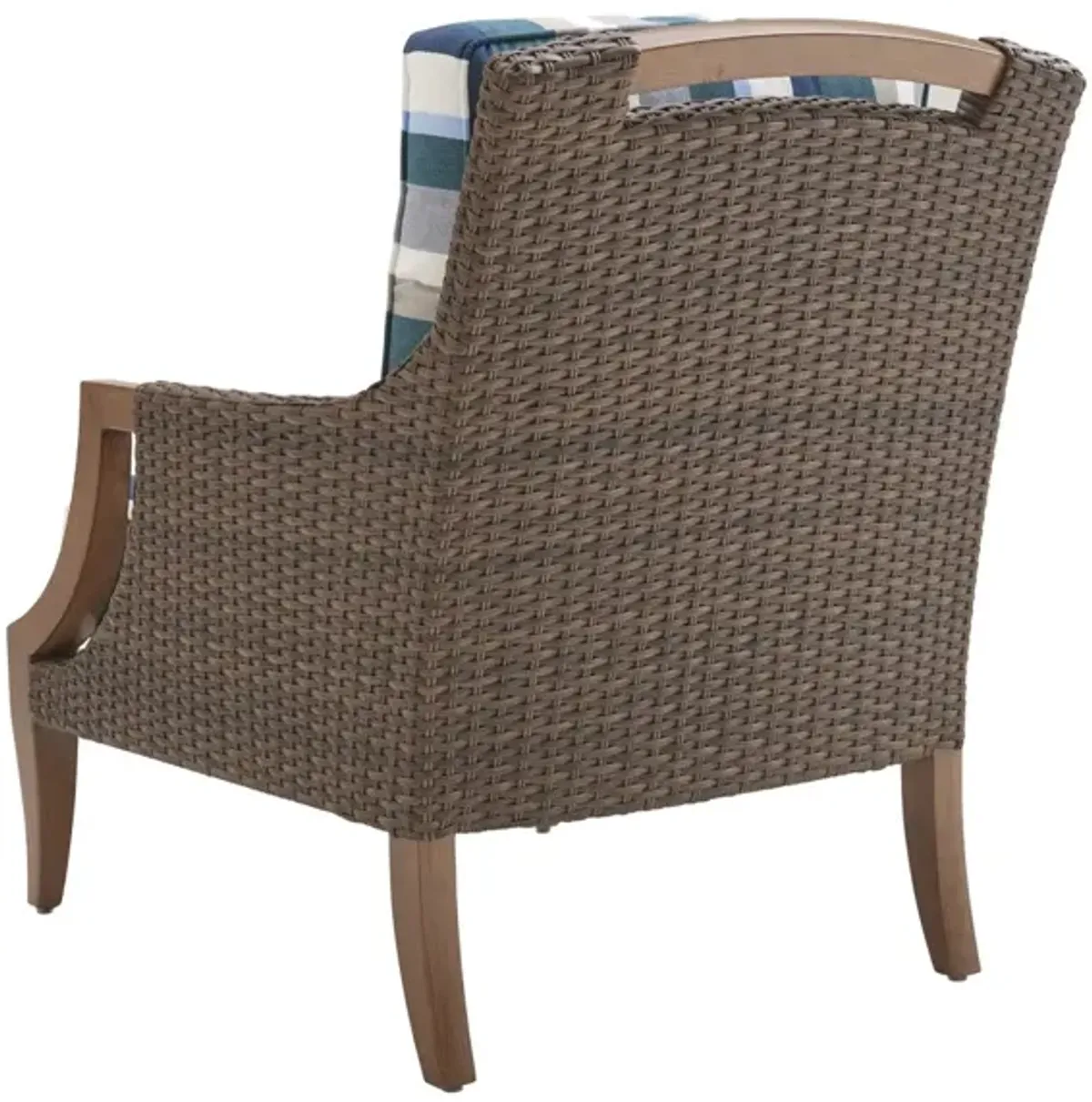 Tommy Bahama Outdoor by Lexington Harbor Isle Lounge Chair in Walnut