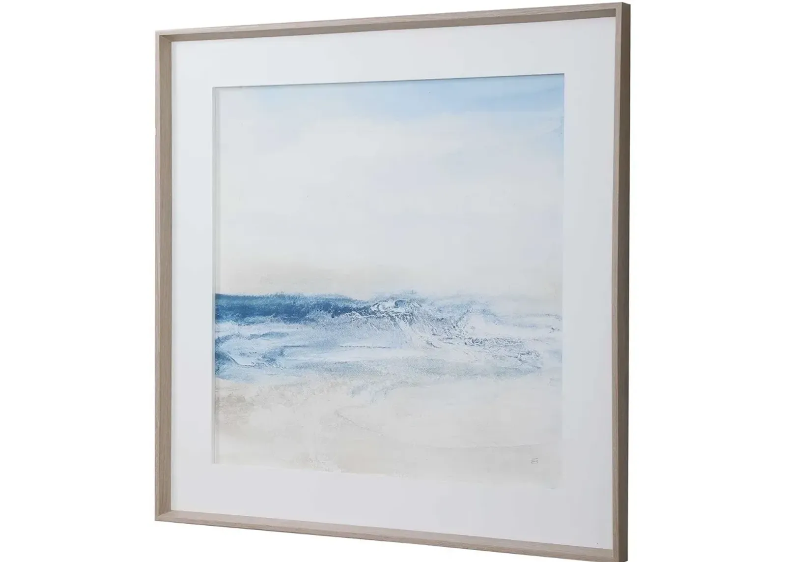 Uttermost Surf & Sand Blue/White Framed Print