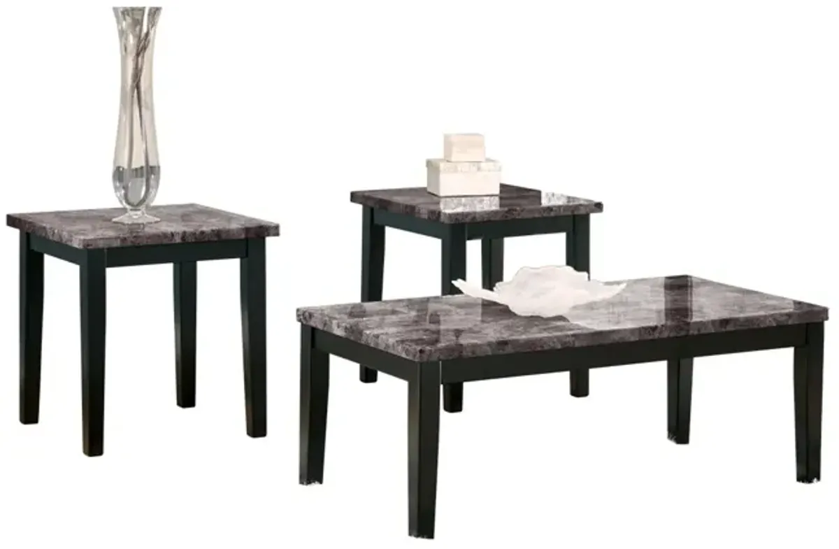 Ashley Maysville Table Set Black