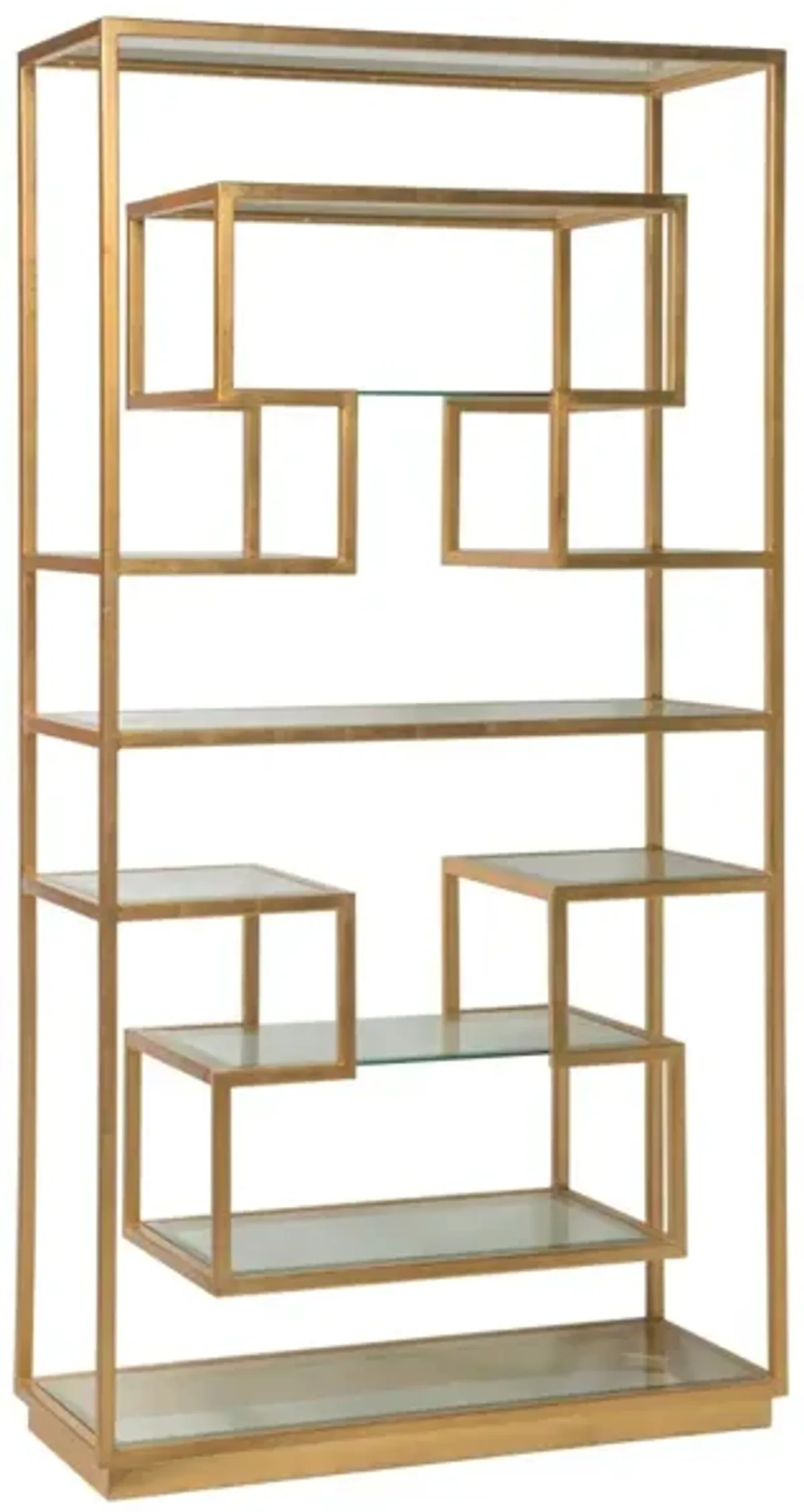 Artistica Home by Lexington Metal Designs Gold Leaf Metal Holden Bookcase