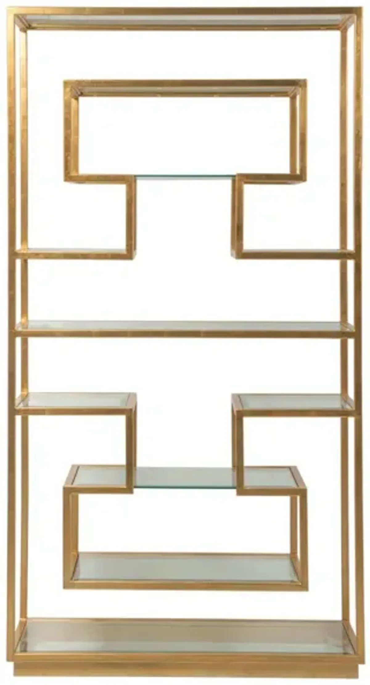 Artistica Home by Lexington Metal Designs Gold Leaf Metal Holden Bookcase