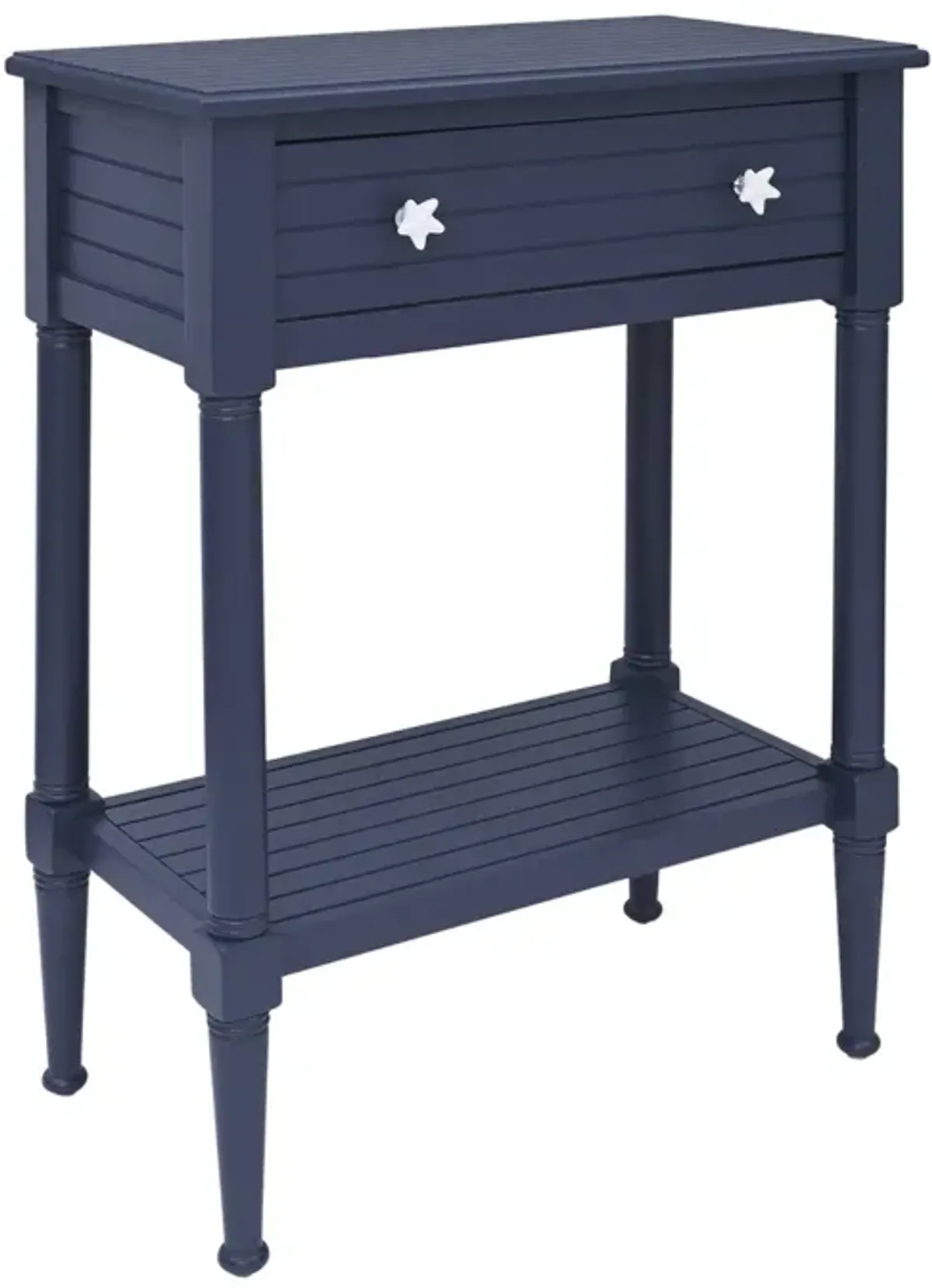 Linon Seaboard Accent Table Navy