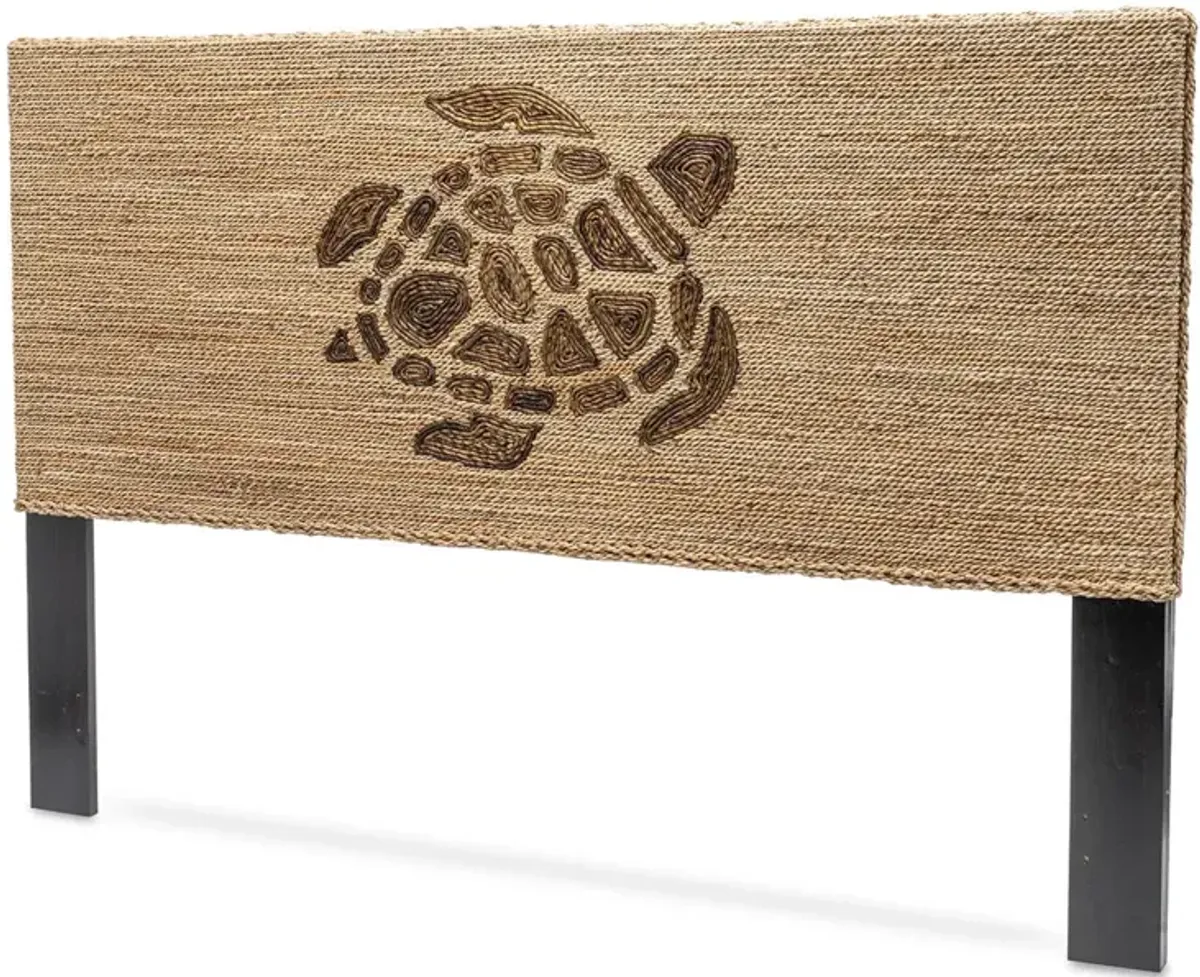 Seawinds Turtle Weave Natural Finish King Headboard