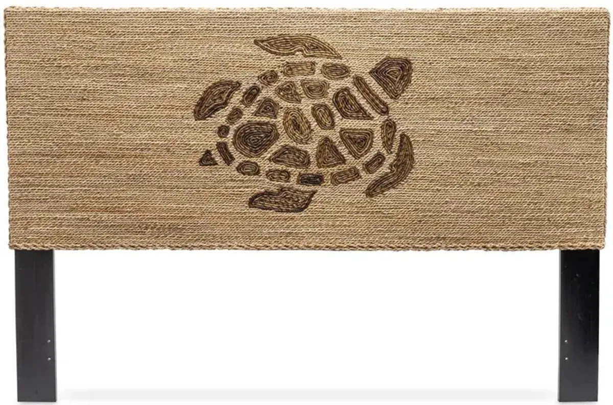 Seawinds Turtle Weave Natural Finish King Headboard