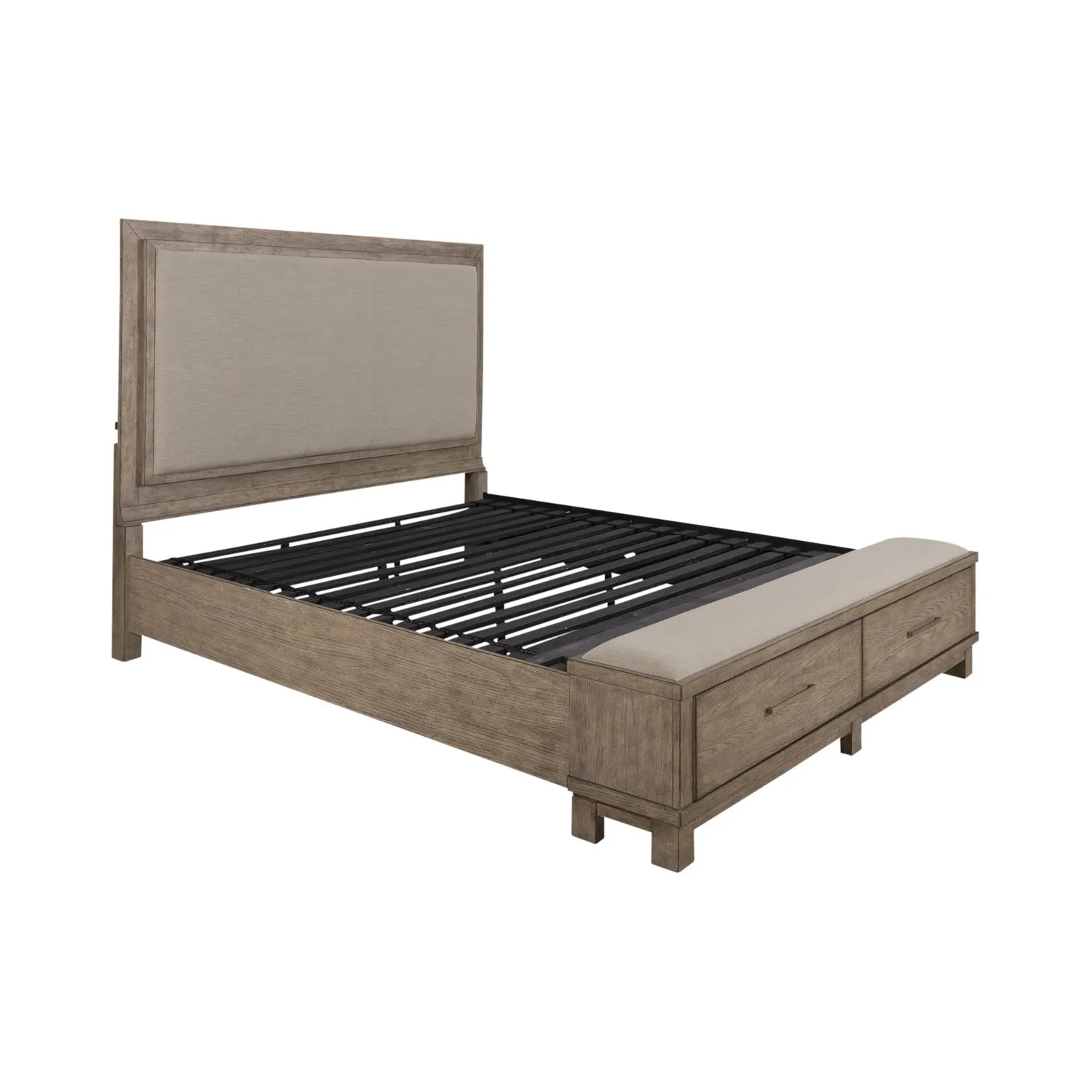 QUEEN STORAGE BED - CANYON ROAD