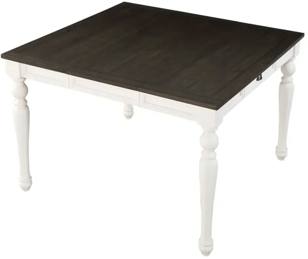 Steve Silver Joanna Two-Tone Counter-Height Table with 18 Inch Leaf