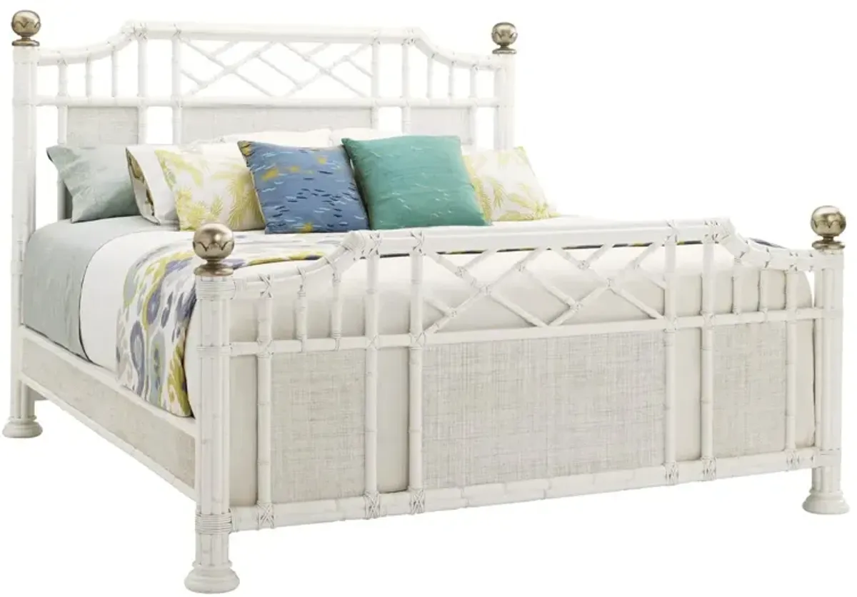 Tommy Bahama Home by Lexington Ivory Key Pritchards Bay Panel Bed King