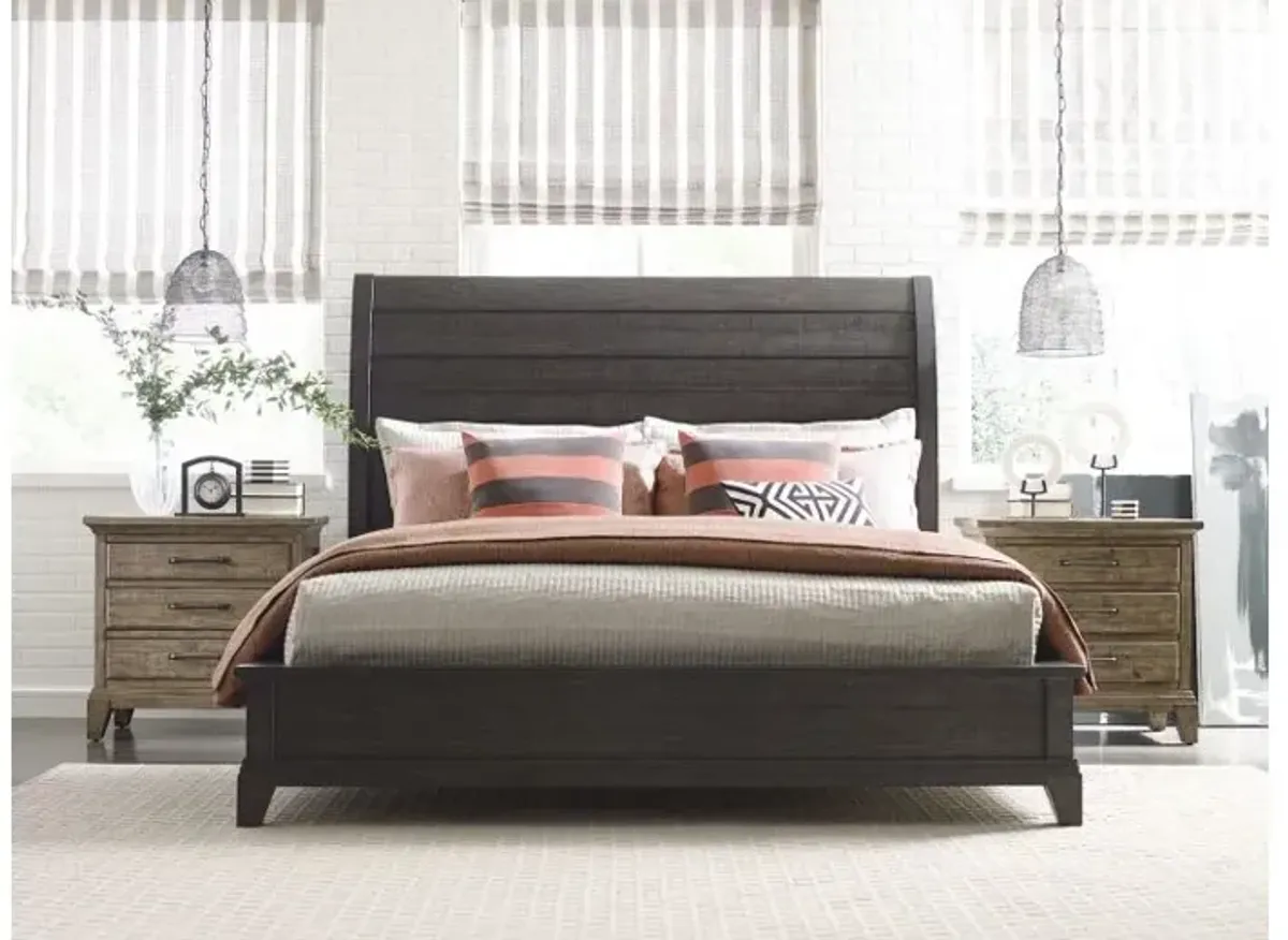 Kincaid Eastburn Plank Road Sleigh Queen Headboard