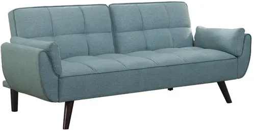 CAUFIELD SOFA BED TURQUOISE BLUE