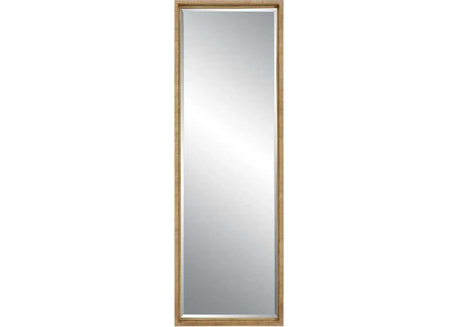 Uttermost Paradise Light Brown Floor Mirror