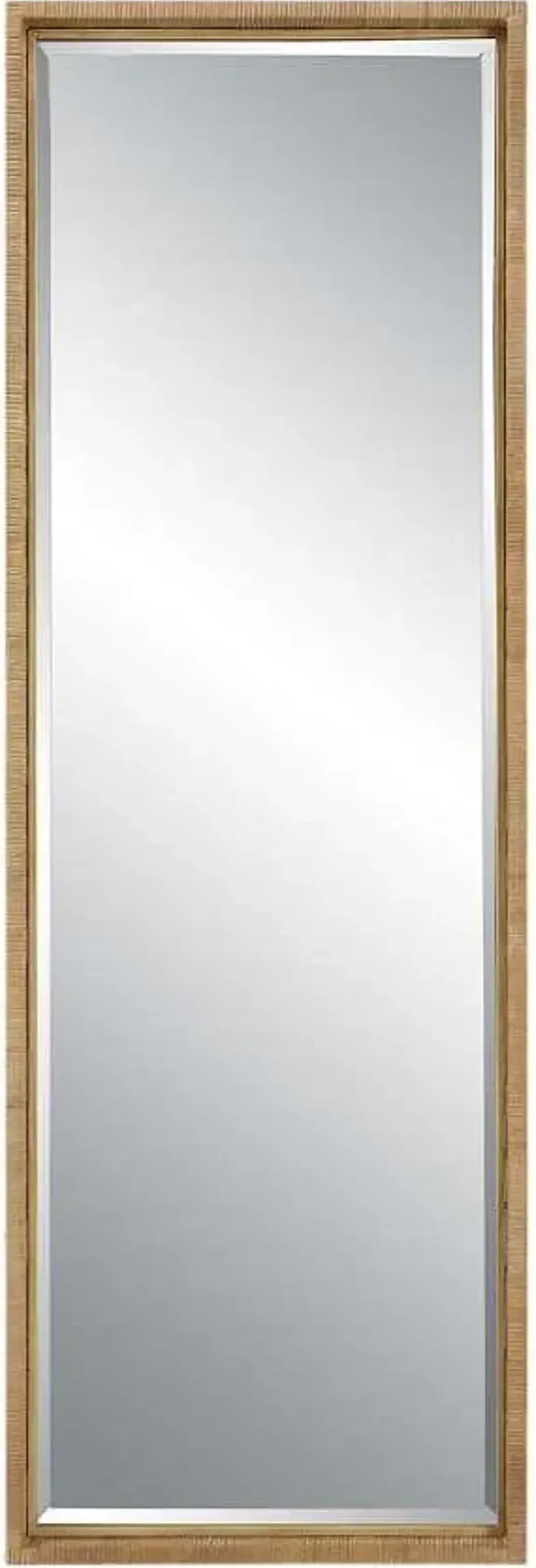 Uttermost Paradise Light Brown Floor Mirror