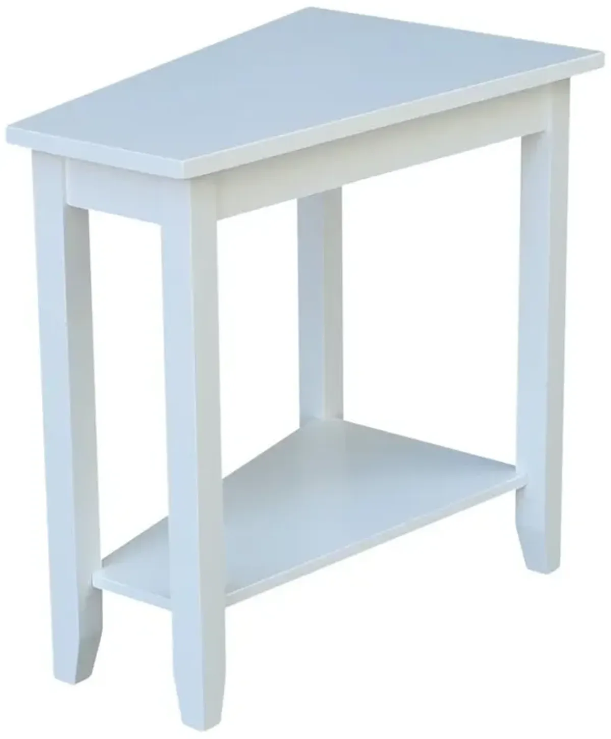 John Thomas Destinations Keystone Accent Table in Pure White