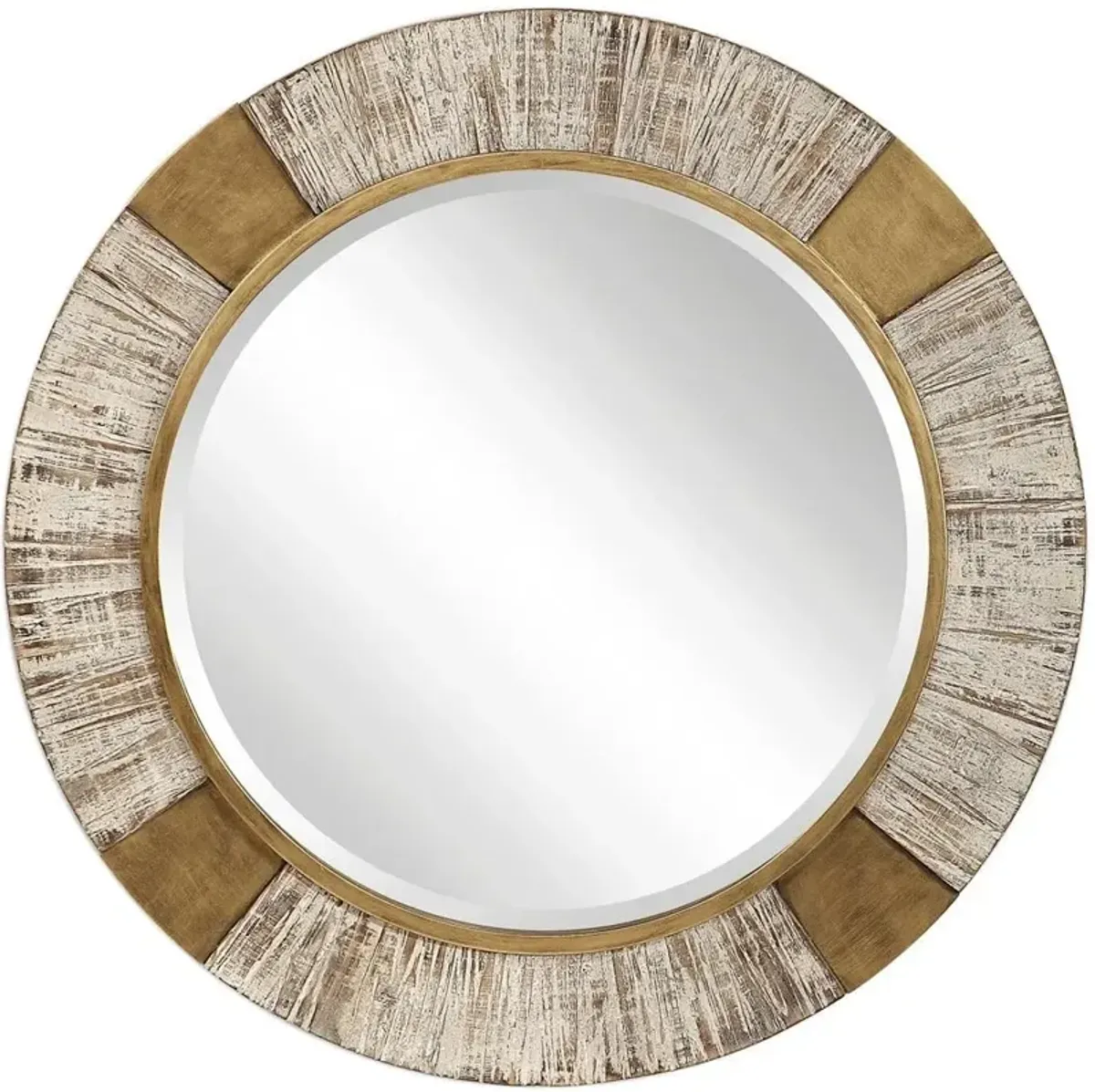 Uttermost Reuben Gold Round Mirror