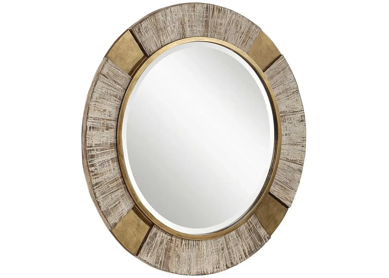 Uttermost Reuben Gold Round Mirror