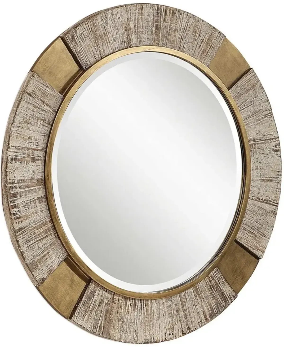 Uttermost Reuben Gold Round Mirror