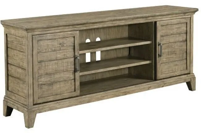 PLANK ROAD ARDEN ENTERTAINMENT CONSOLE-STONE FINISH