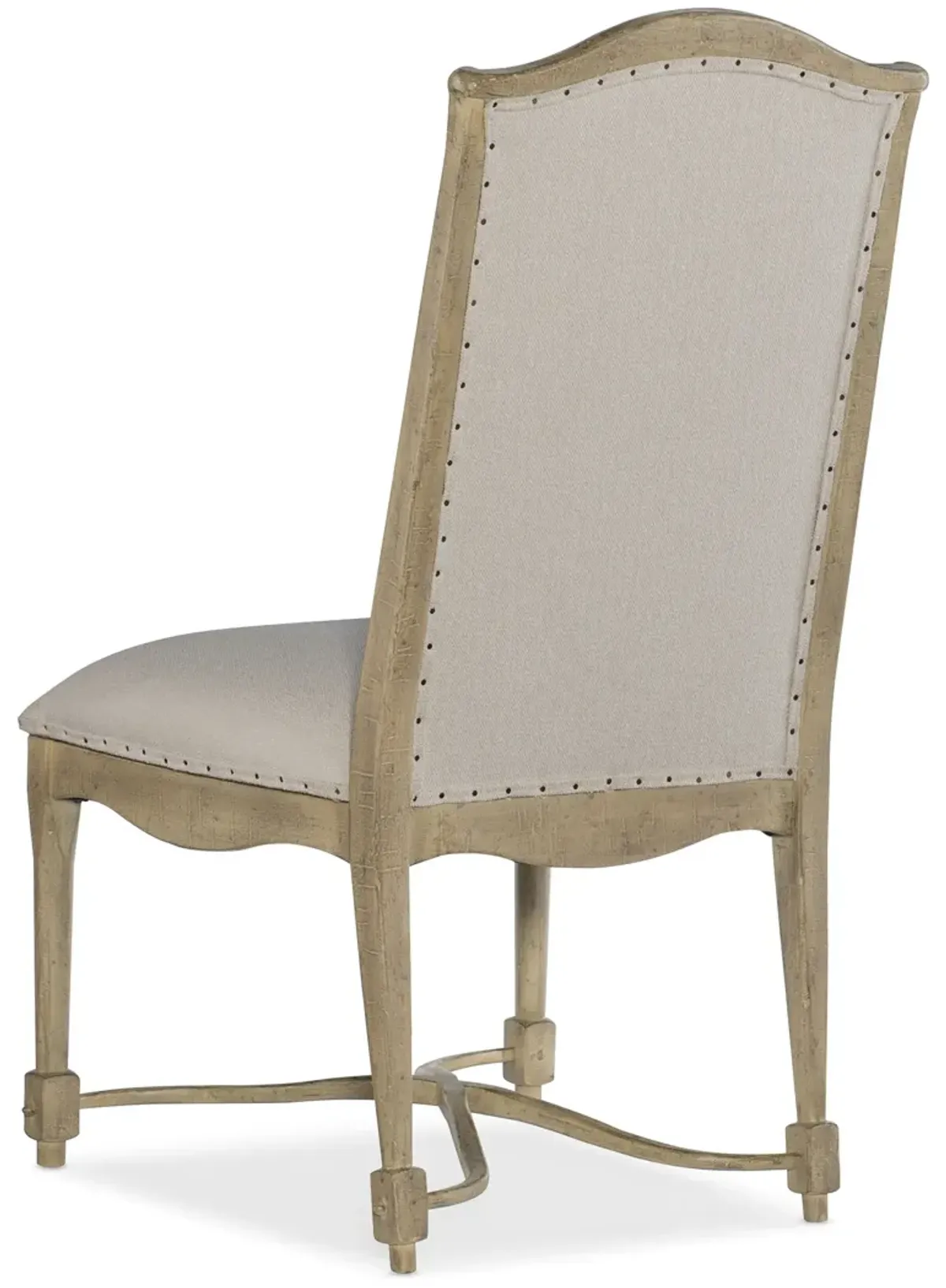 Hooker Furniture Ciao Bella Upholstered Back Natural Finish Side Chair