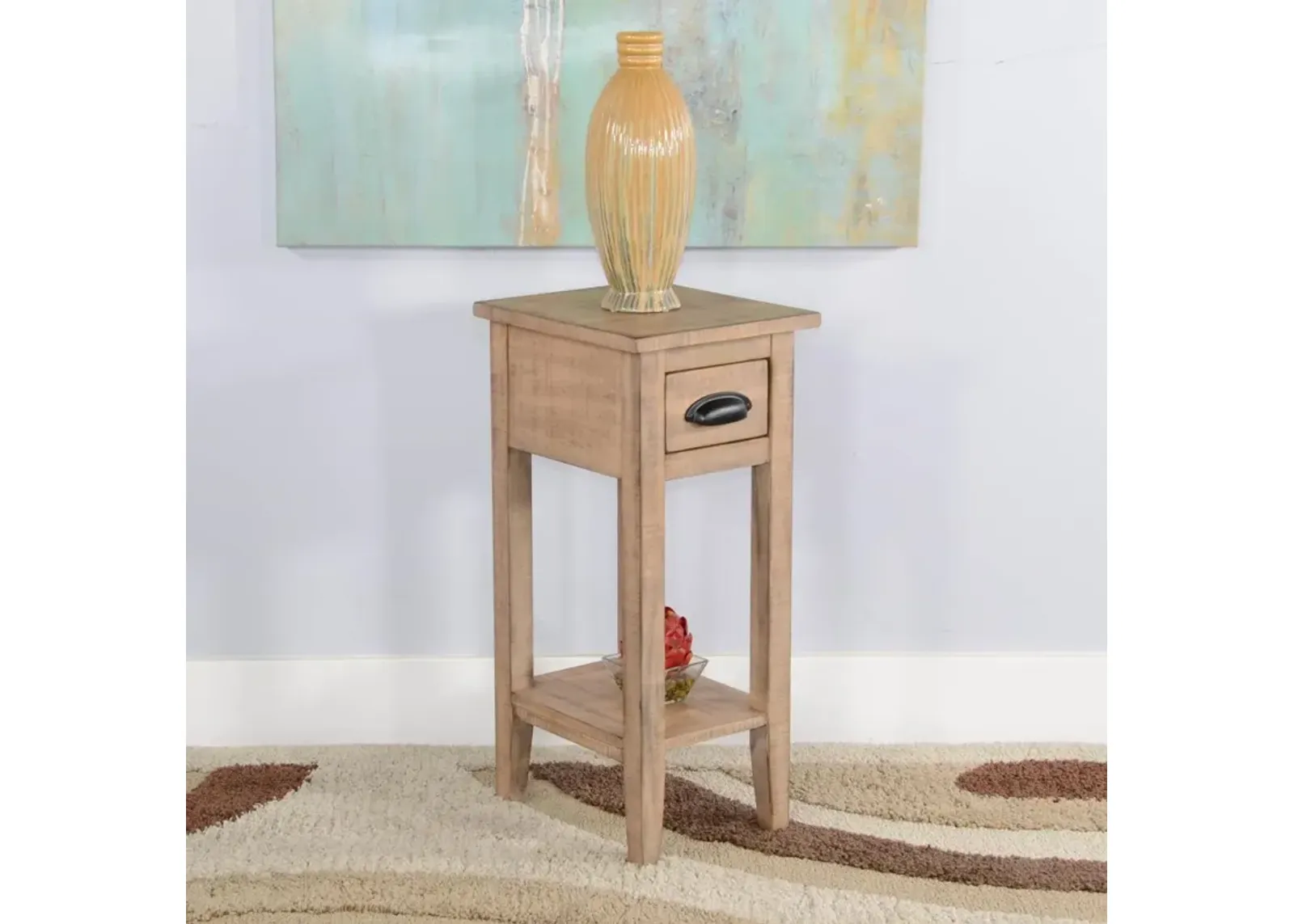 Sunny Designs Marina Beach Pebble Chair Side Table