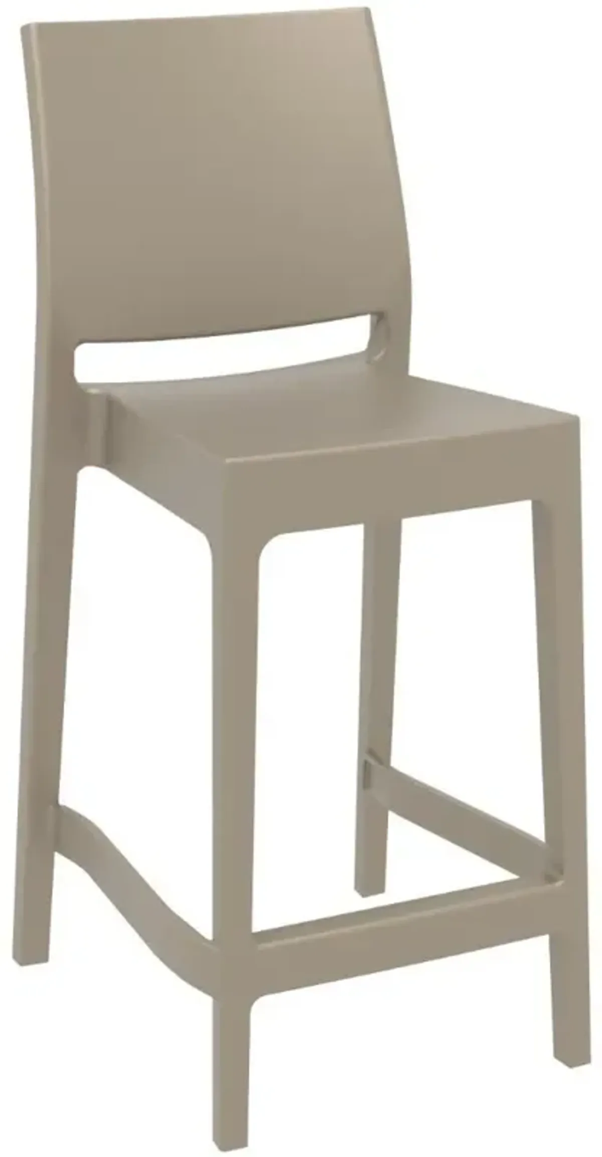 Compamia Maya Resin Counter Stool Taupe