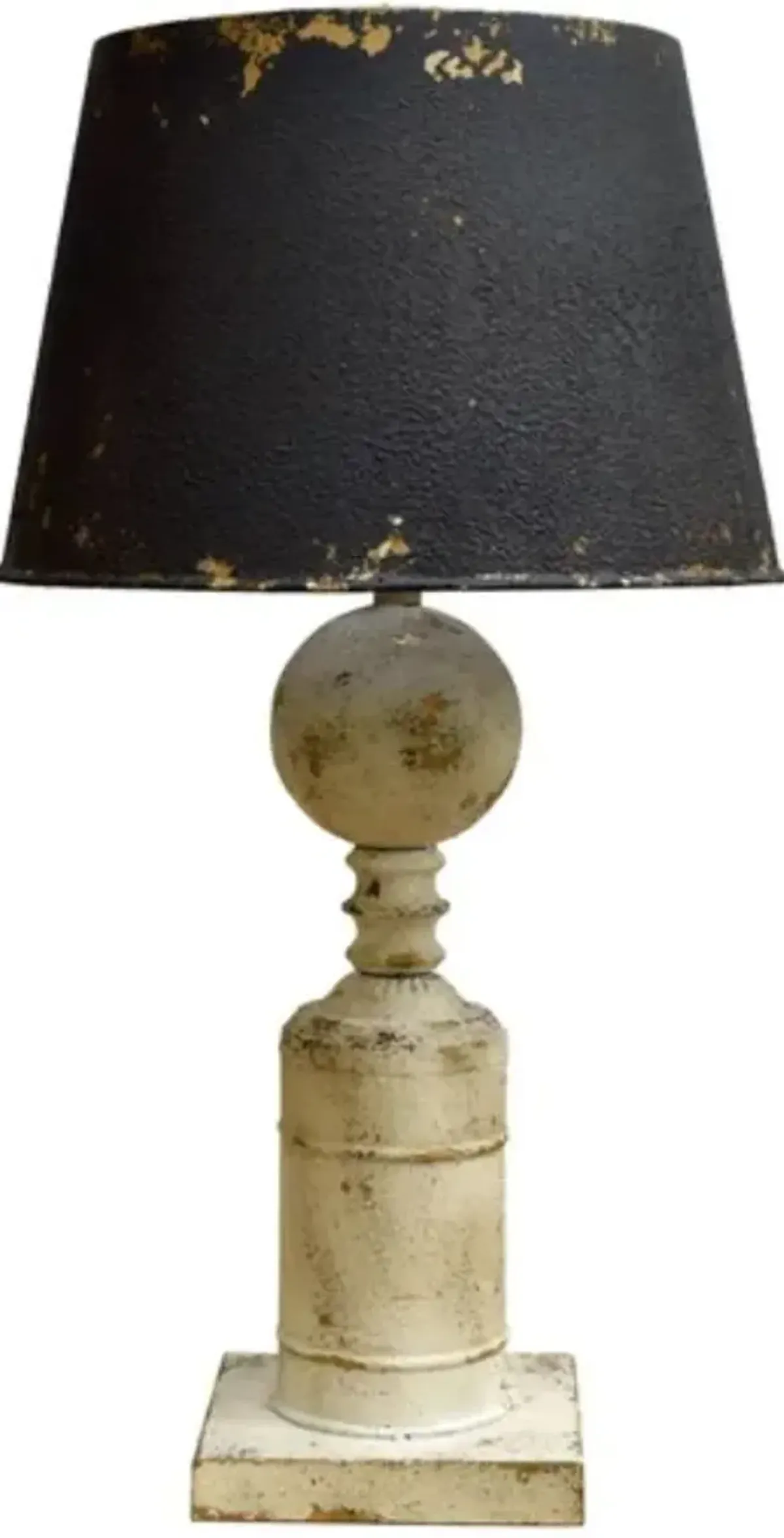 Crestview De'Vine Beige/Black Table Lamp