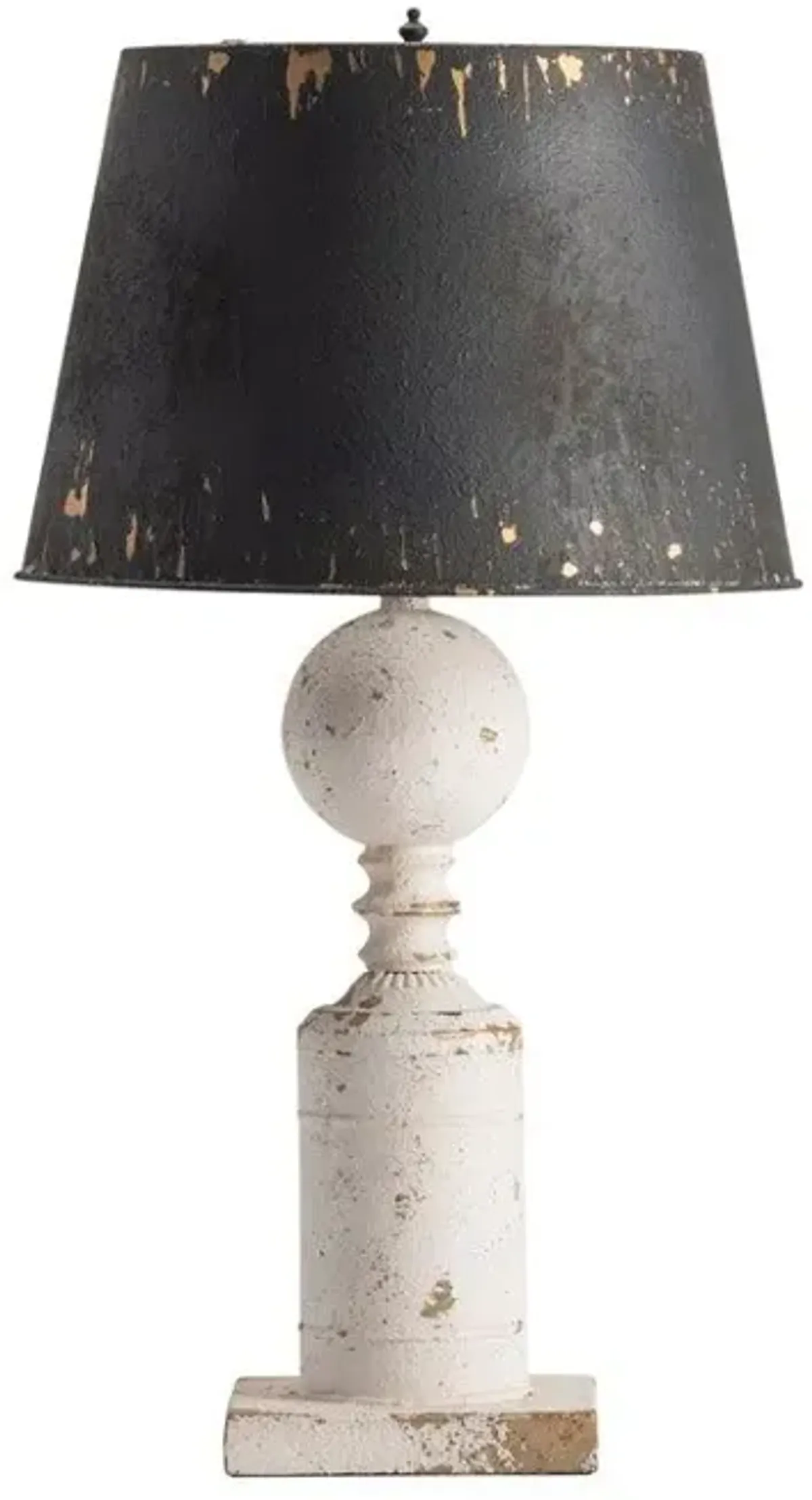 Crestview De'Vine Beige/Black Table Lamp