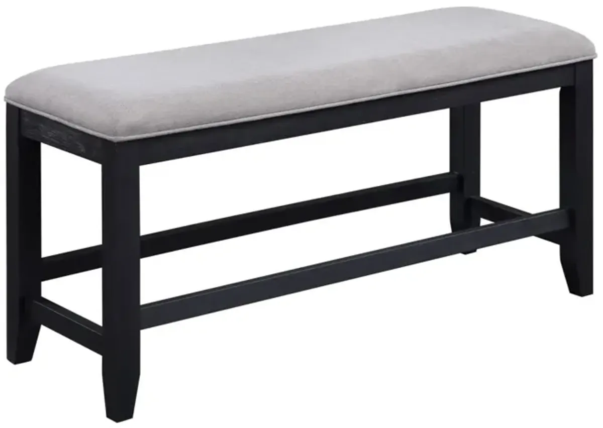 Steve Silver Yves Counter Bench Grey