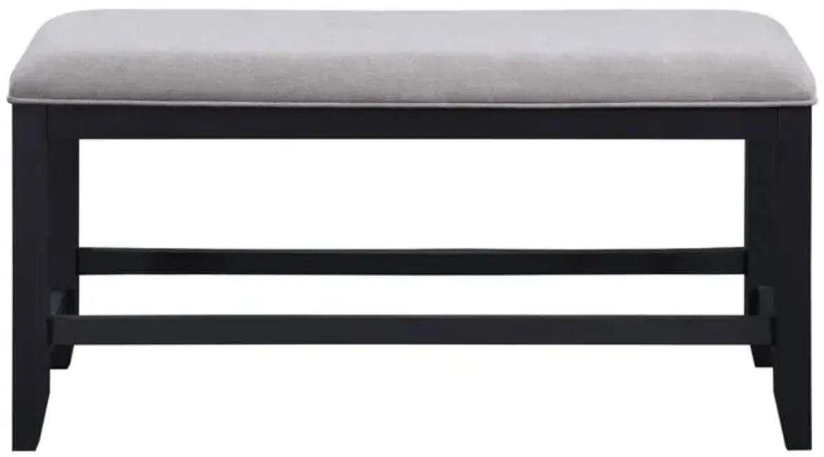 Steve Silver Yves Counter Bench Grey