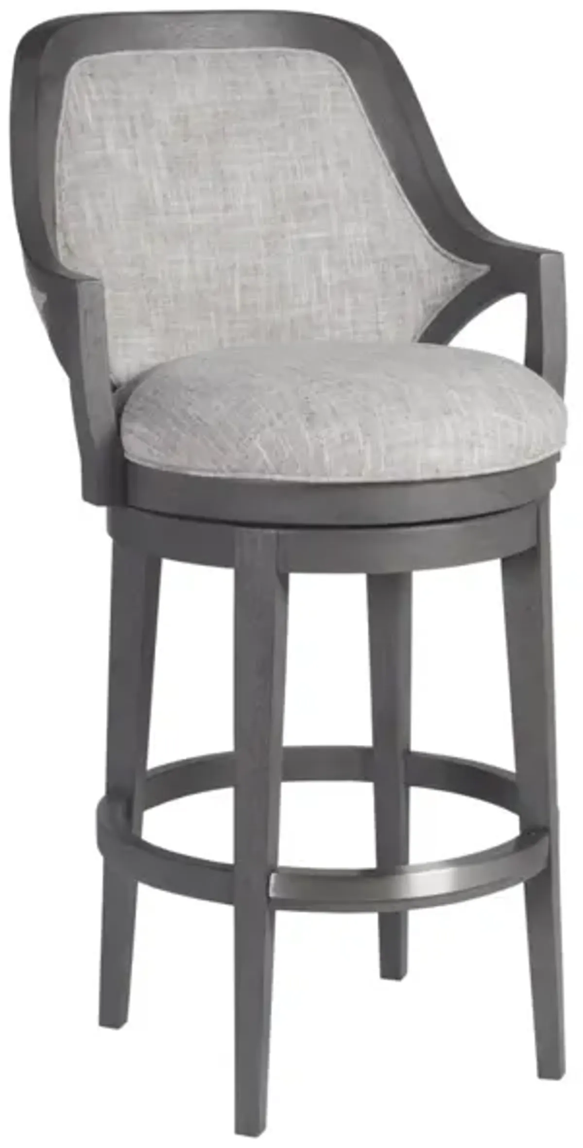 Artistica Home by Lexington Appellation Upholstered Swivel Barstool
