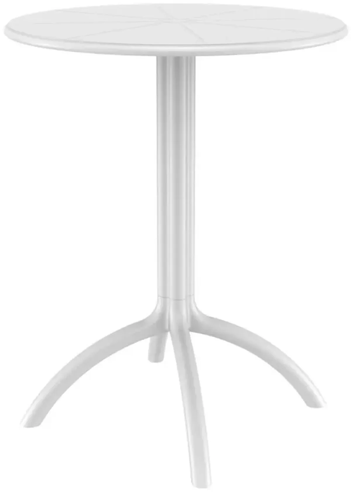 Compamia Octopus Round Bistro Table White