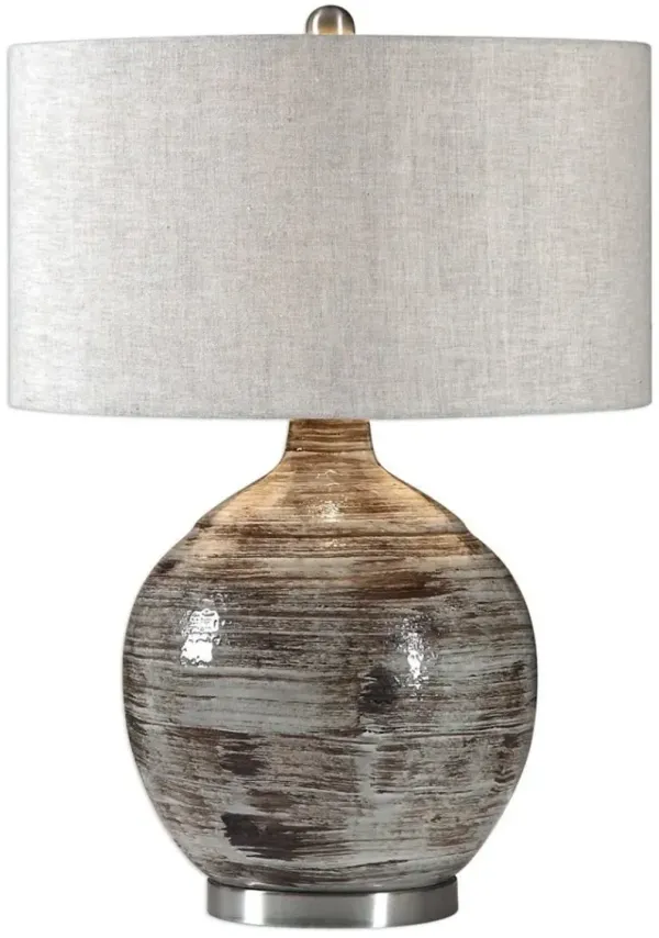 Uttermost Tamula Blue-Gray Table Lamp