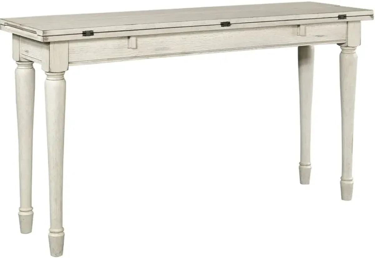 Aspenhome Radius Alabaster Sofa Table