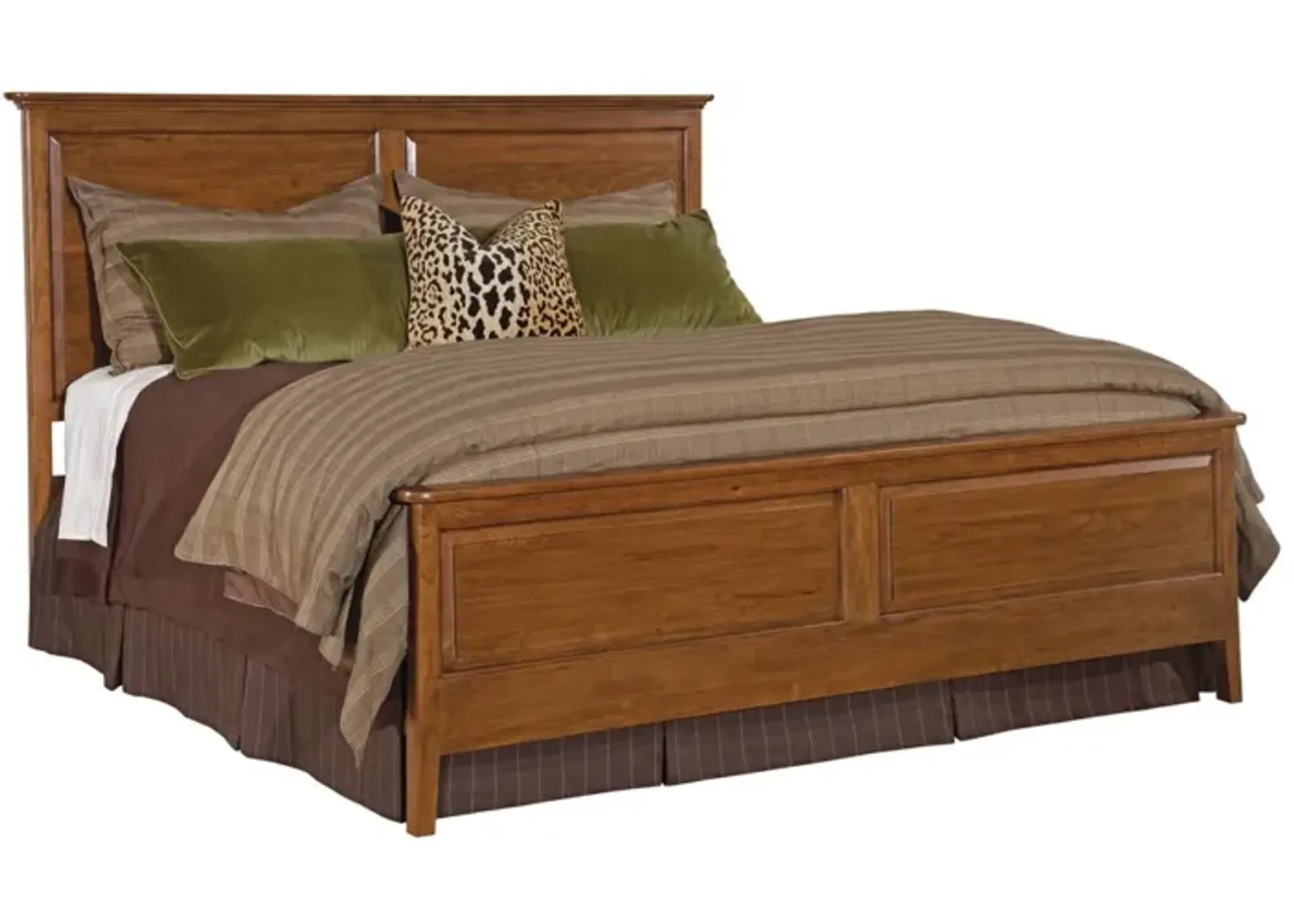 Kincaid Cherry Park Panel Bed King Headboard