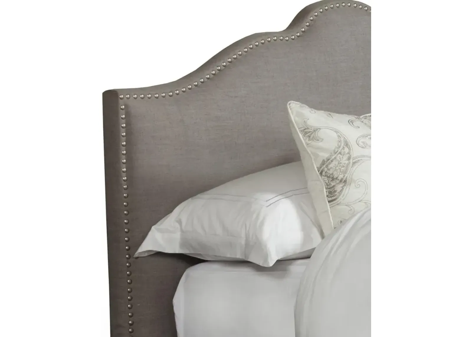 Jamie Collection Falstaff Grey King Headboard