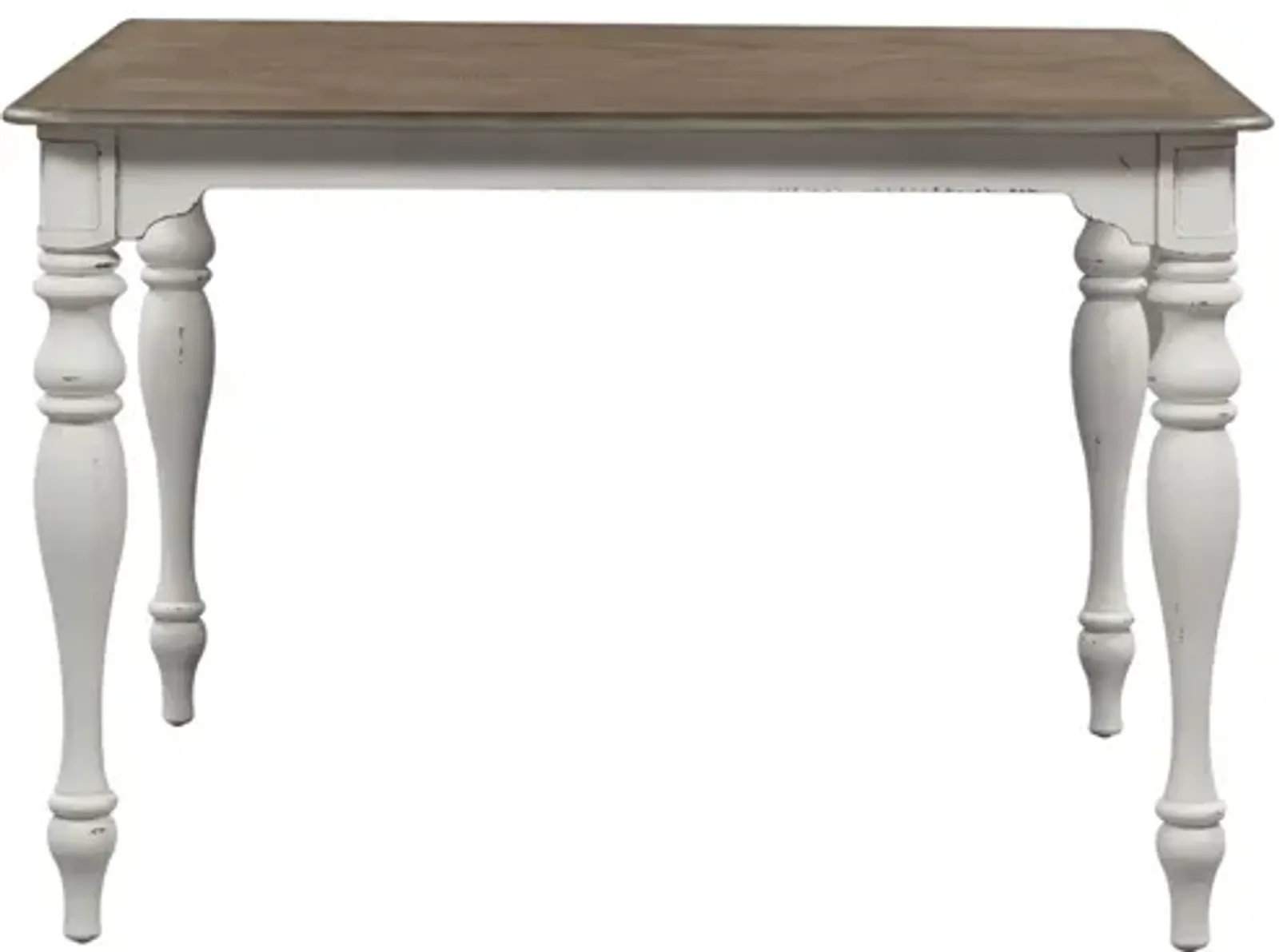 Liberty Furniture Magnolia Manor Antique White Gathering Table